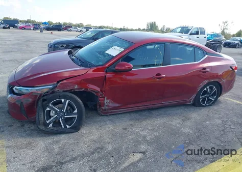 2025 Nissan Sentra Sv z USA, uszkodzony, nr VIN 3N1AB8CV8SY290634